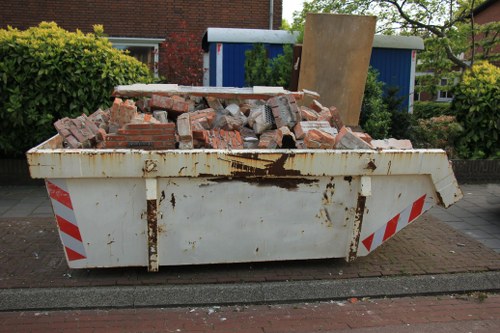 Professional house clearance team working in Harrow