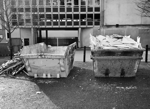 Environmentally friendly construction waste disposal